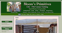 Desktop Screenshot of mooresprimitives.com