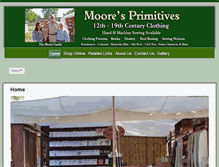 Tablet Screenshot of mooresprimitives.com